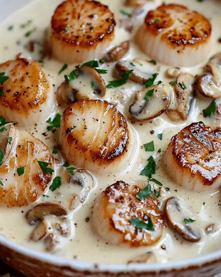 Blanquette de Saint-Jacques aux Champignons : Un Plat Raffiné et Savoureux