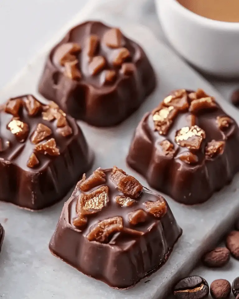 Chocolats croustillants de Philippe Conticini