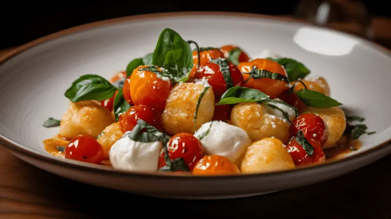 Gnocchi Crémeux aux Tomates Cerises et Burrata – Recette Gourmande