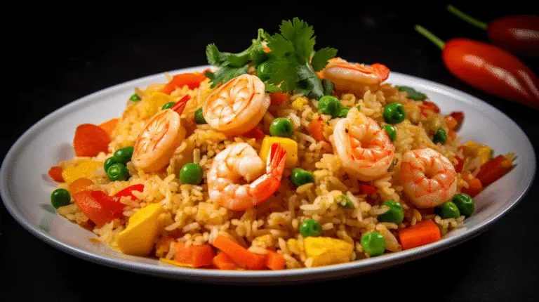 Riz Sauté aux Crevettes – Recette Facile et Savoureuse