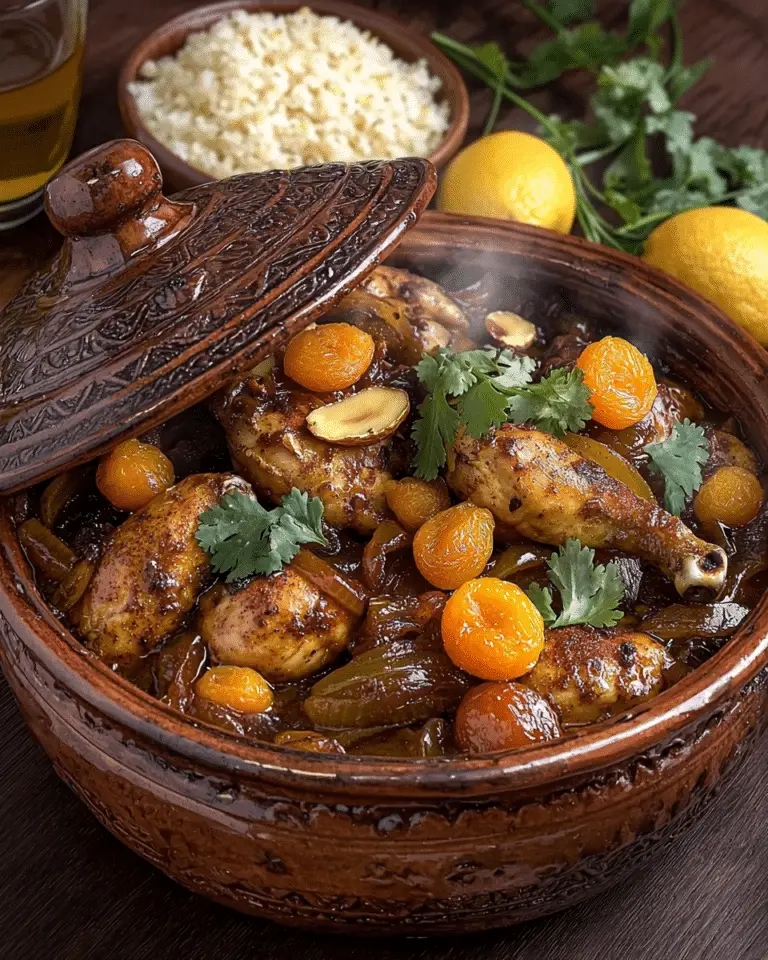 Tajine de poulet aux épices