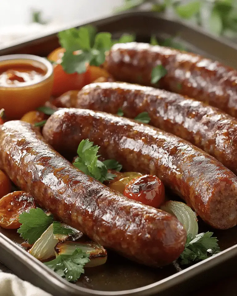 Merguez au four
