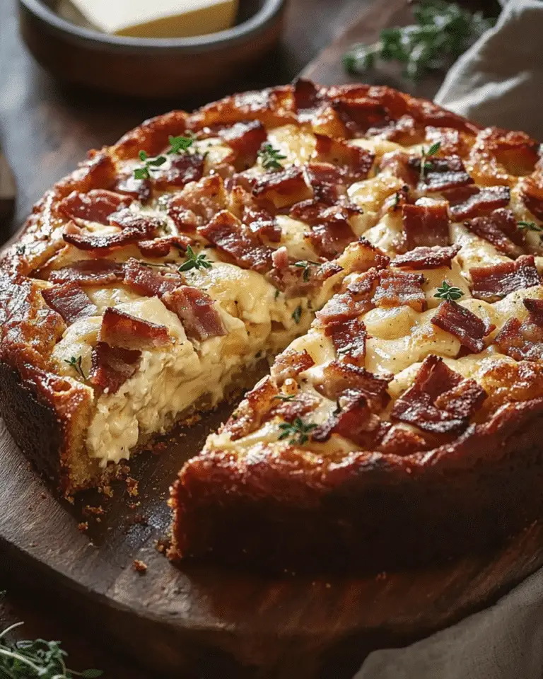 Cake Camembert Lardons : Une Recette Savoureuse et Conviviale