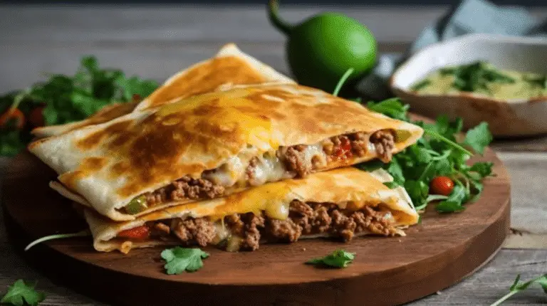 Quesadillas à la Viande Hachée – Recette Tex-Mex Facile