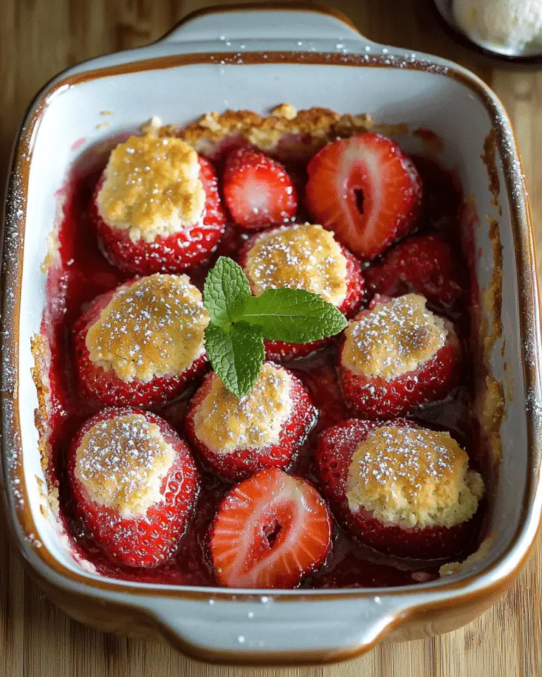 COBBLER AUX FRAiSES