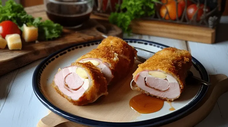 Cordons Bleus Roulés Maison – Recette Facile et Gourmande
