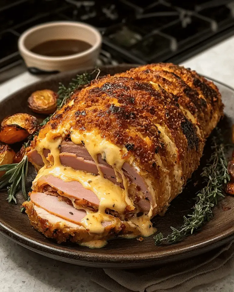Dinde Rôtie Cordon Bleu pour les Fêtes