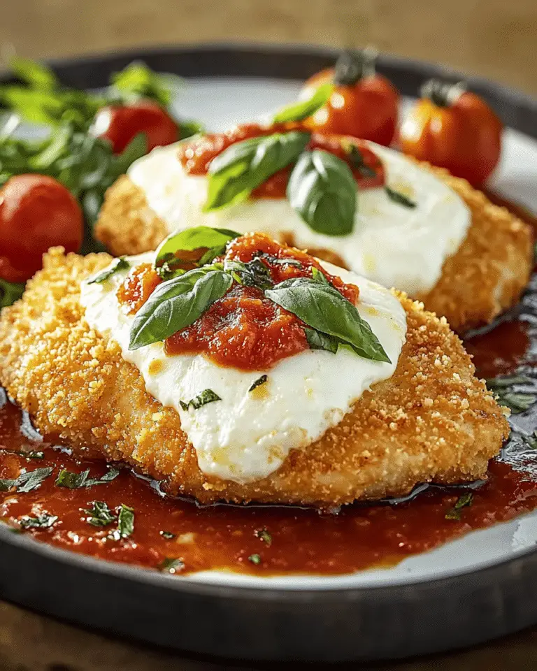 Escalope de Poulet à la Mozzarella