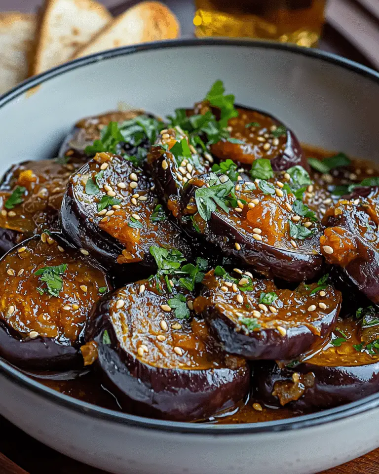 Confit d’Aubergine Épicé