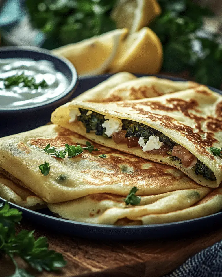 Gözleme : Crêpes Turques Farcies