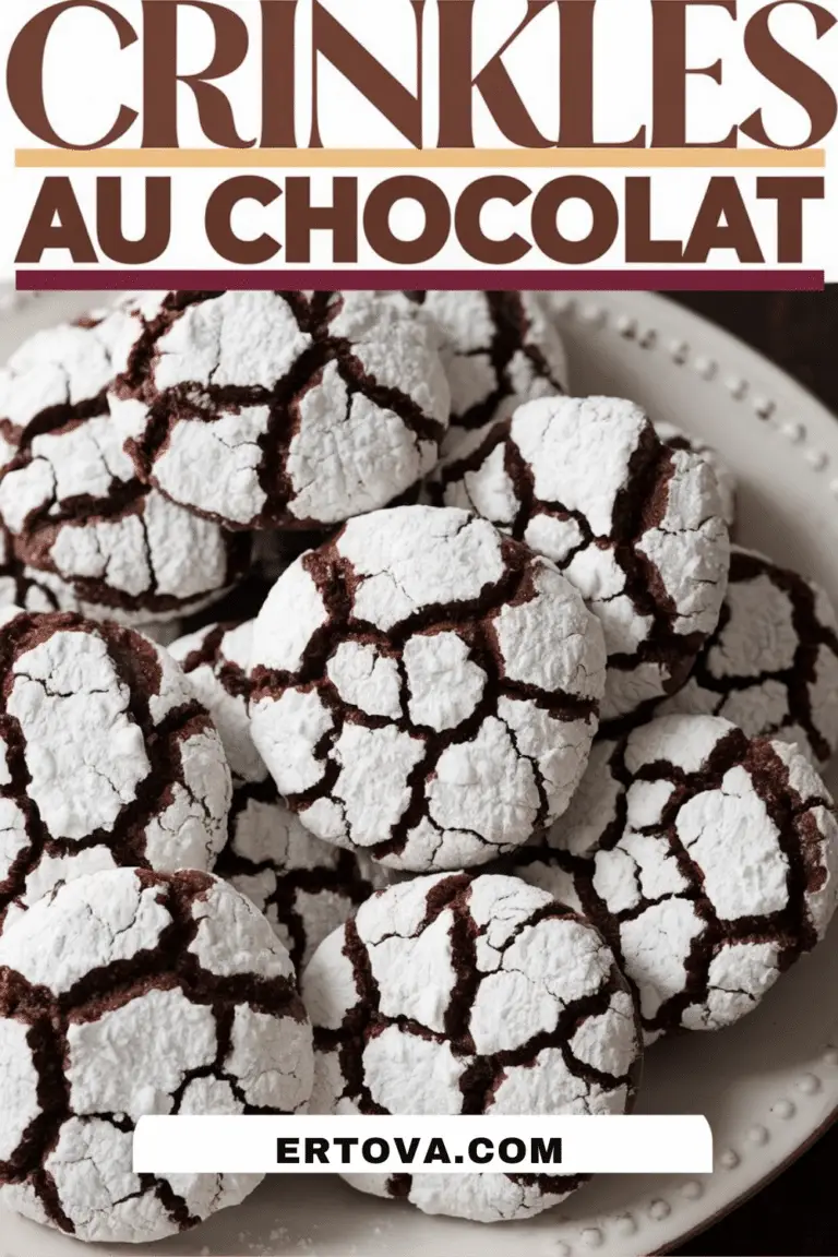 CRINKLES AU CHOCOLAT