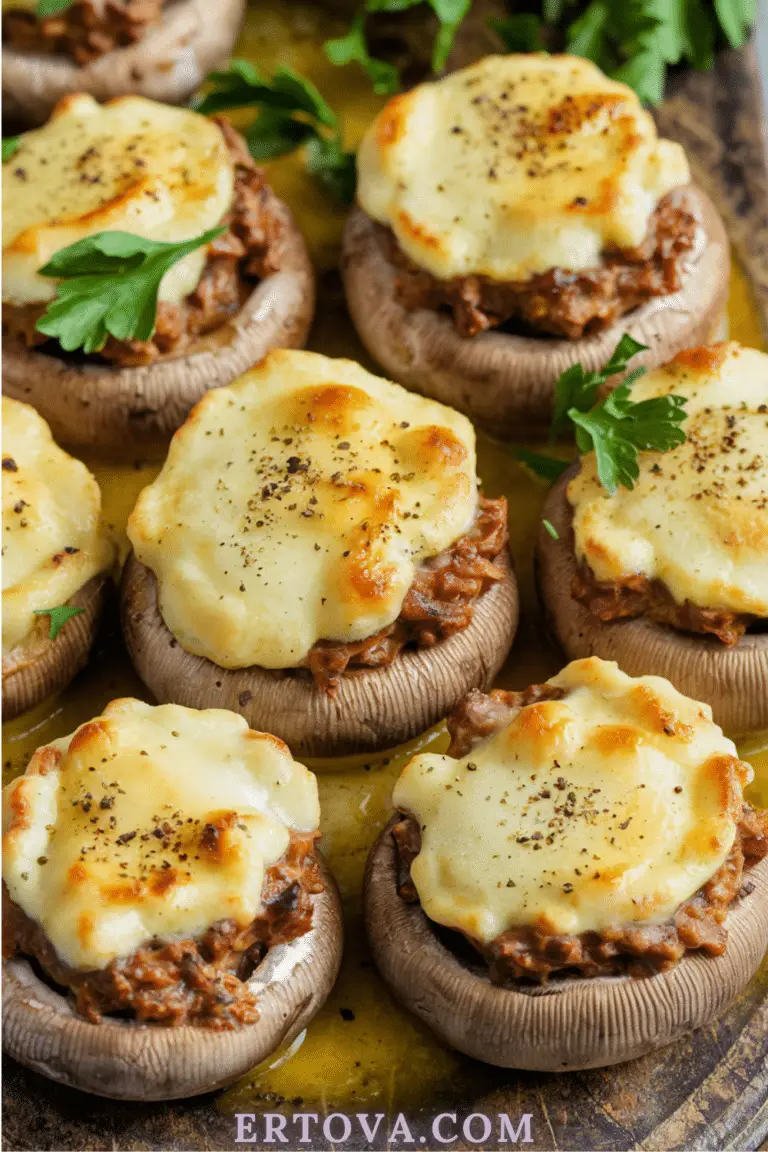 Champignons Crémeux à l’Ail et Parmesan | Recette Maison