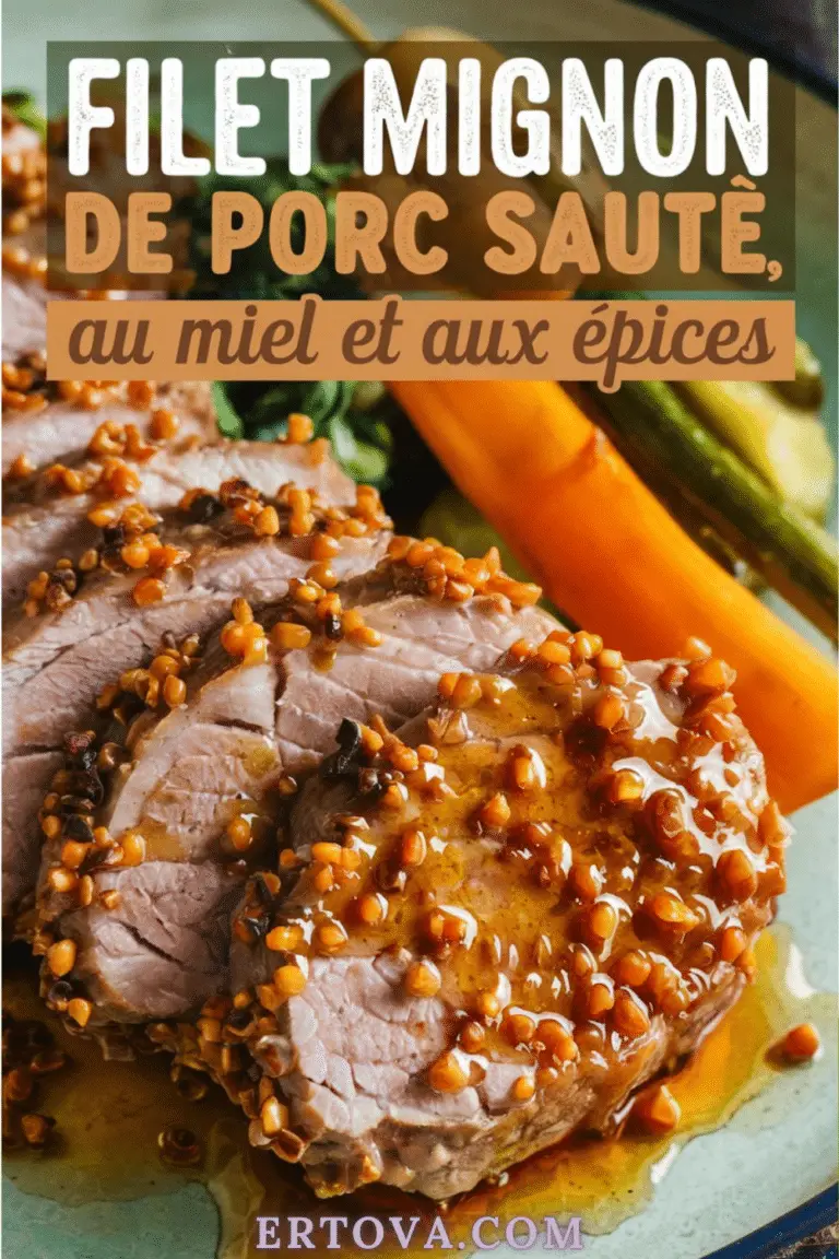 Recette de Filet mignon de porc sauté au miel et épices