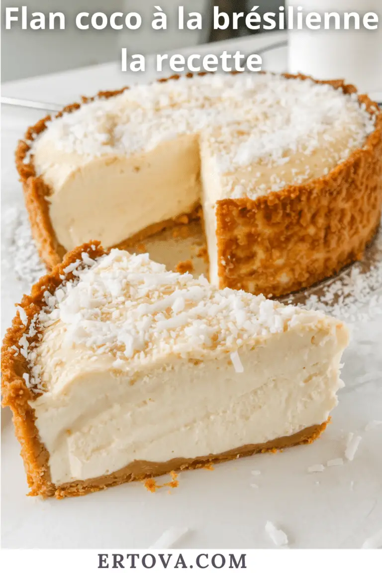 Flan coco à la brésilienne