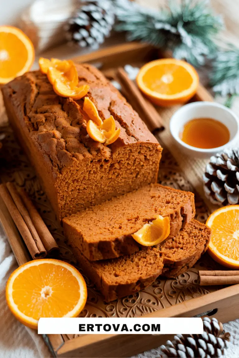 Pain d’épices moelleux à l’orange : recette maison