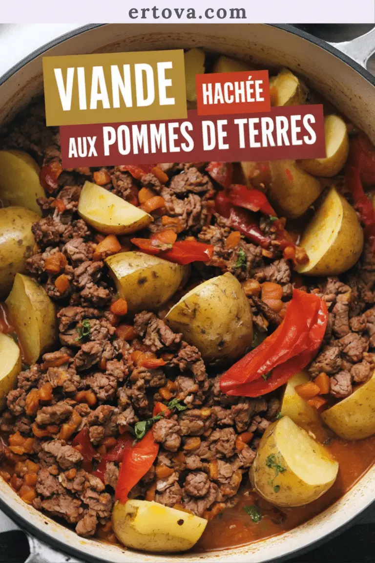 Viande Hachée aux Pommes de terre: Ma Recette Préférée