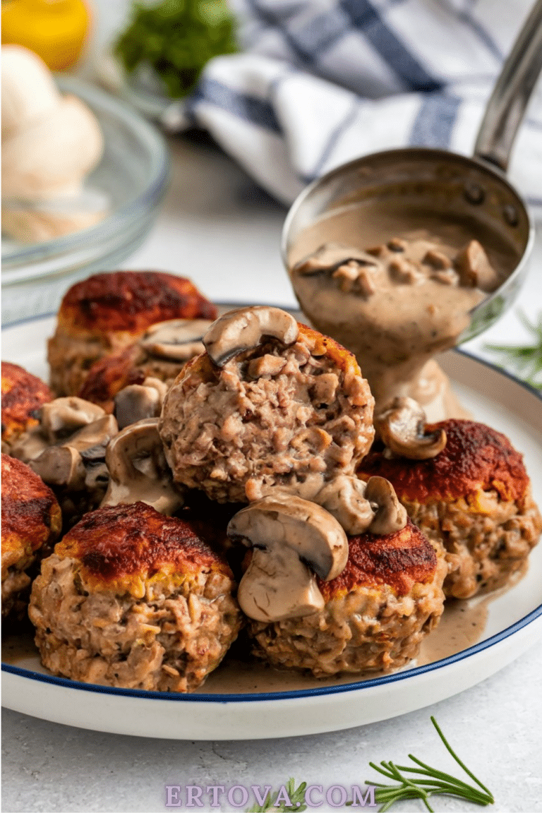 Recette de Boulettes de Viande aux Champignons