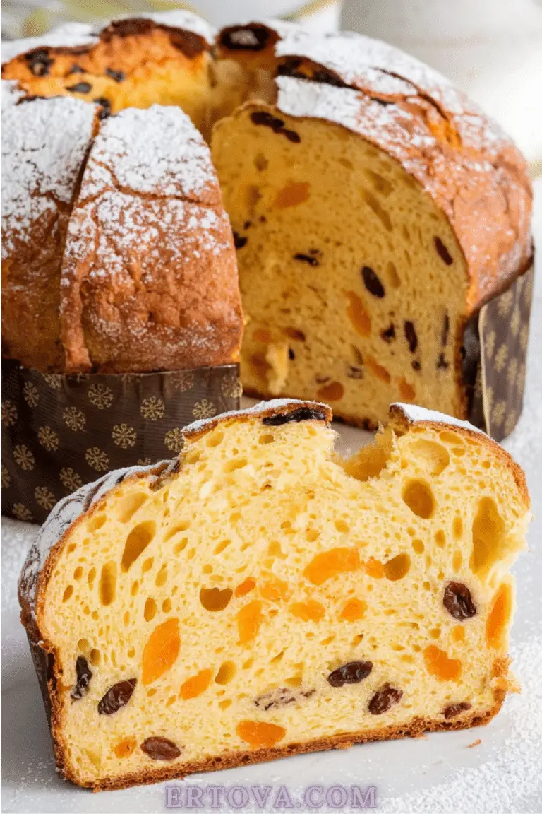 Recette du panettone traditionnel italien fait maison