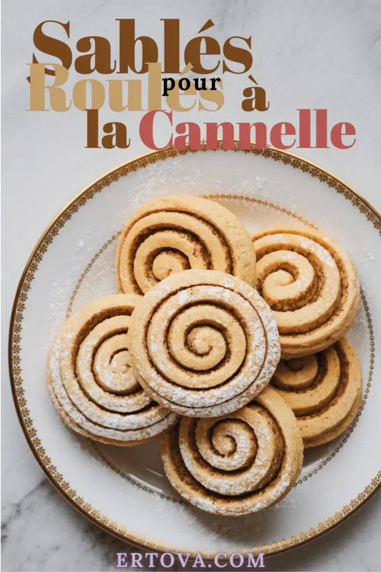Sablés Roulés à la Cannelle