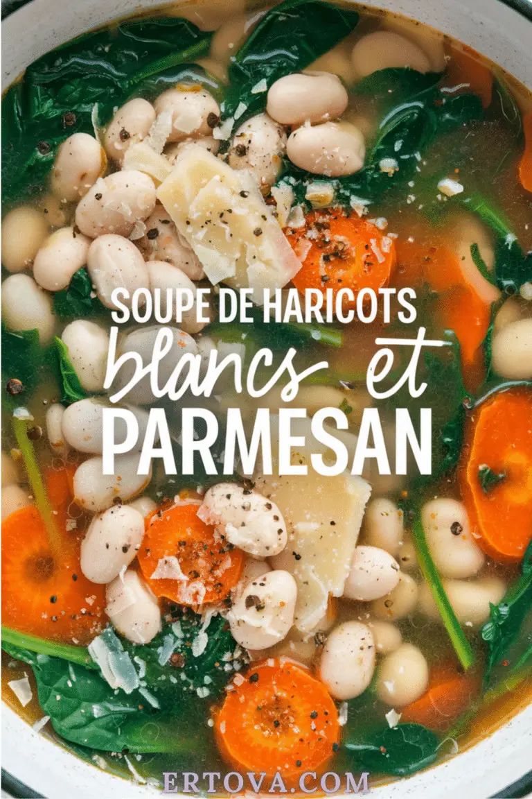 Soupe de Haricots Blancs et Parmesan