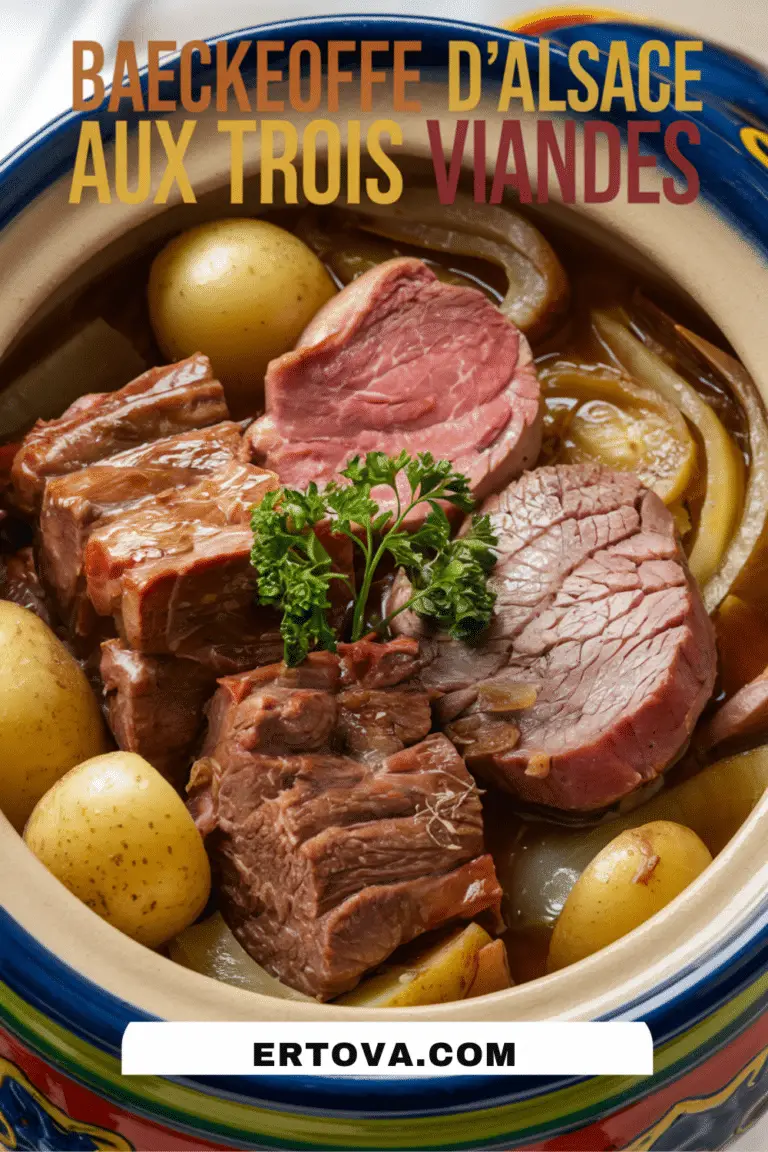 Baeckeoffe d’Alsace aux Trois Viandes : Mon Plat Préféré