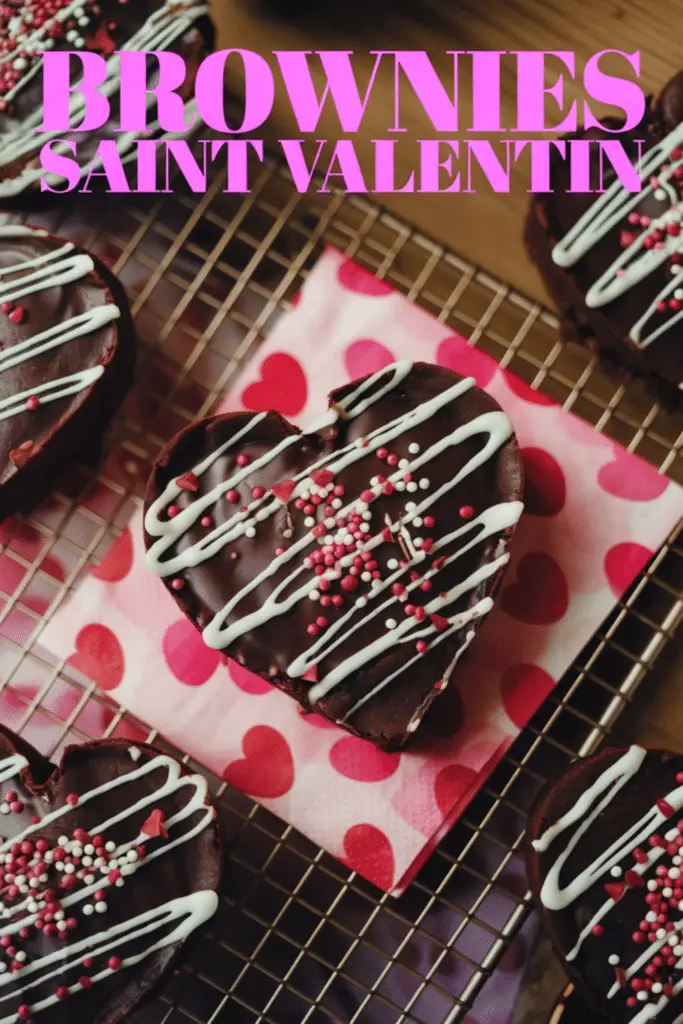Brownies Saint Valentin : Un Geste Tendre et Chocolaté pour Célébrer l’Amour