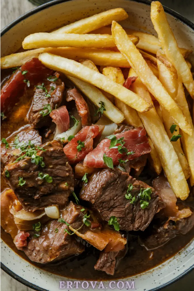 Carbonades Flamandes Traditionnelles : Un Plat Mijoté Riche en Saveurs