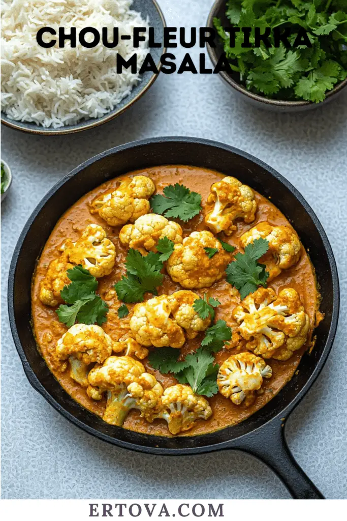 Chou-fleur Tikka Masala : L’Inde Végétarienne dans votre Assiette