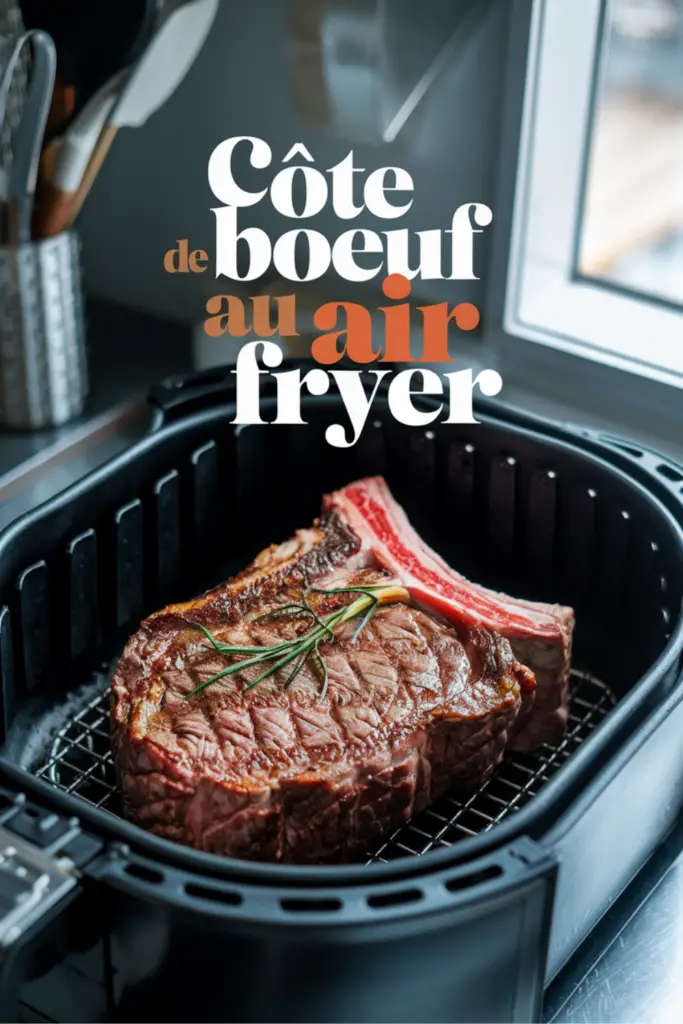 Côte de Bœuf au Air Fryer : Une Cuisson Parfaite et Rapide pour une Viande Savoureuse