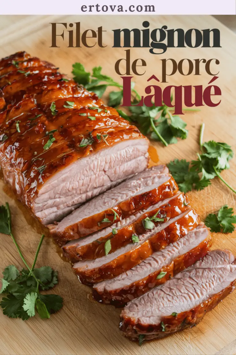 Recette Facile de Filet Mignon de Porc Laqué