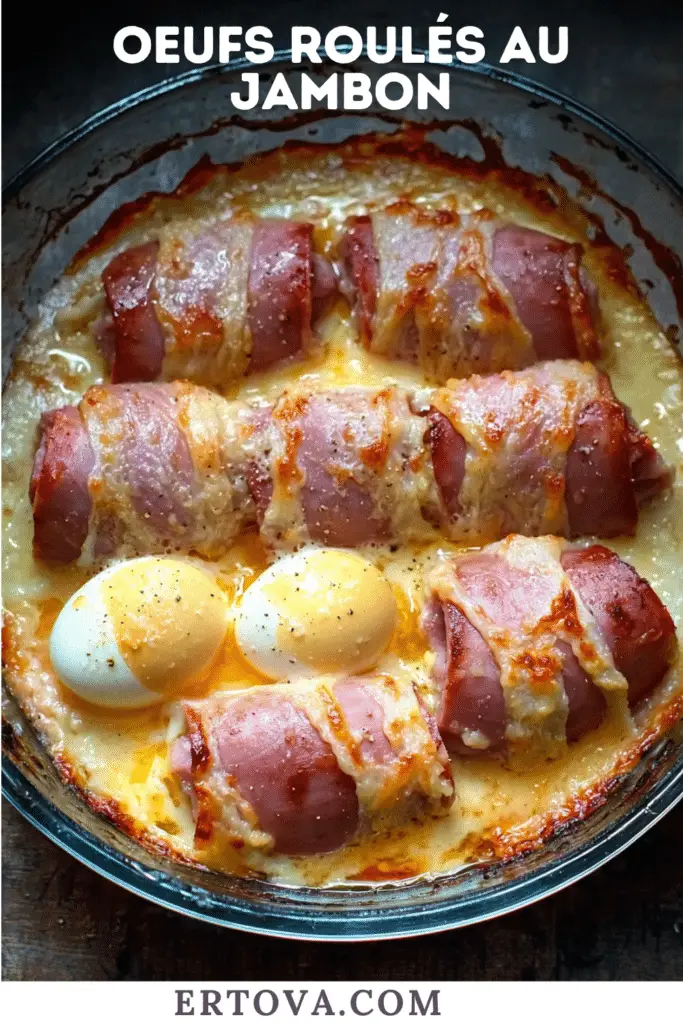 Oeufs Roulés au Jambon : Un Classique Gourmand et Facile