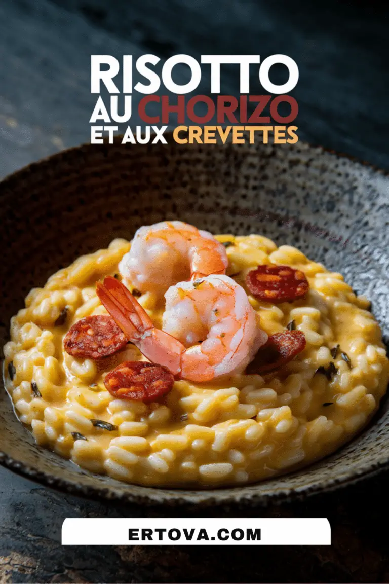 Risotto au Chorizo et aux Crevettes : Une Explosion de Saveurs en Bouche