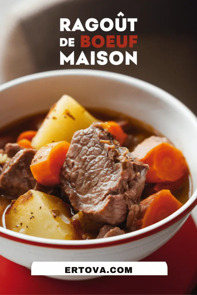 Ragoût de Bœuf Maison : Un Classique Réconfortant et Savoureux