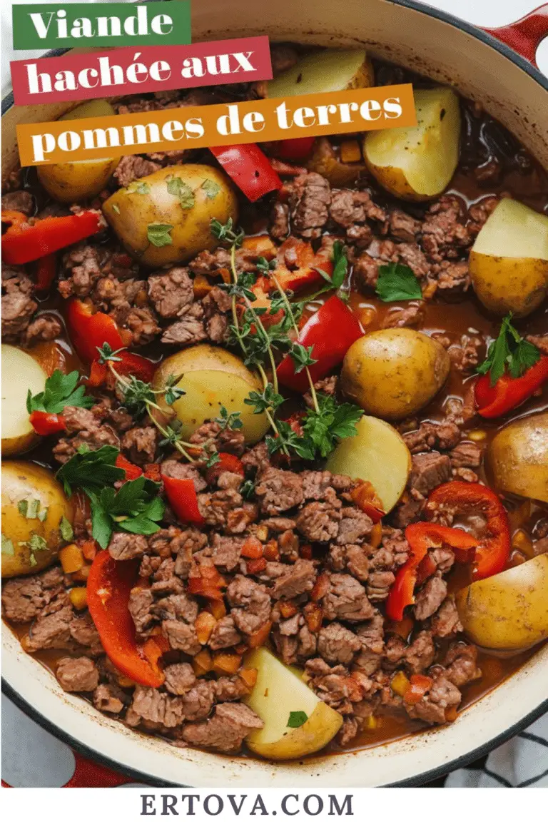 Ma Délicieuse Viande Hachée aux Pommes de terres