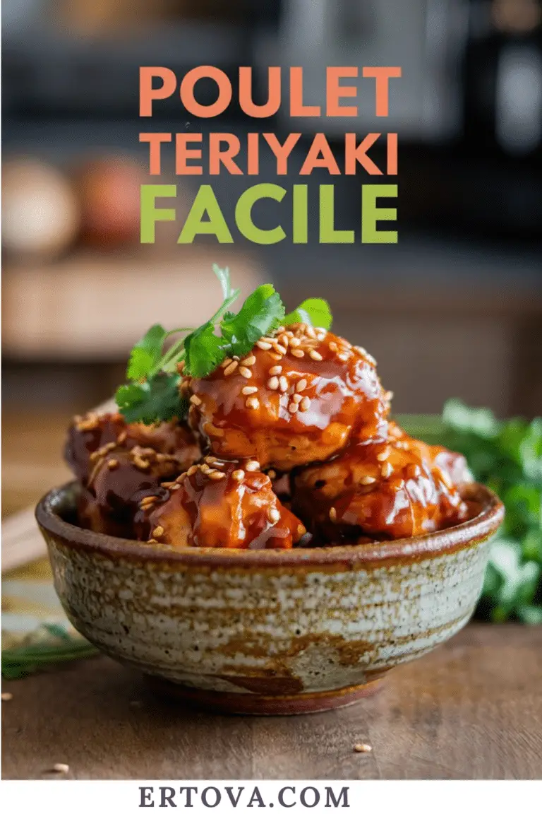 Recette Facile de Poulet Teriyaki Maison