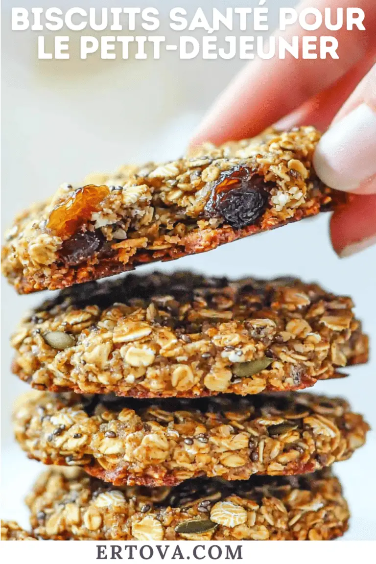 Biscuits Santé pour le Petit-Déjeuner : Un Réveil Croquant et Gourmand