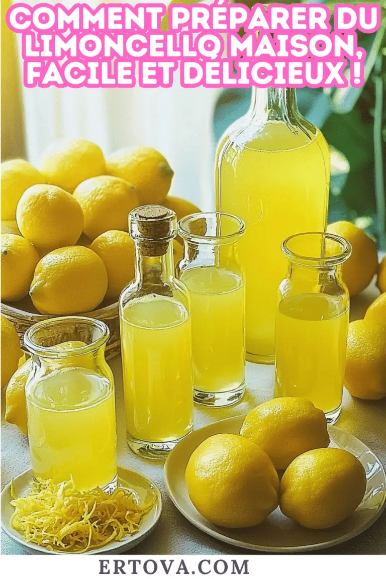 Limoncello Maison : Facile et Délicieux !