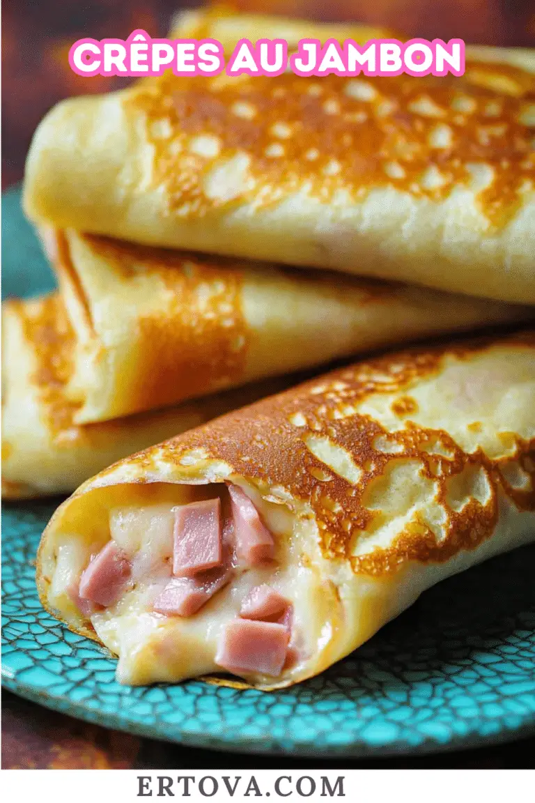 Crêpes au Jambon : Le Classique Français pour un Repas Réconfortant
