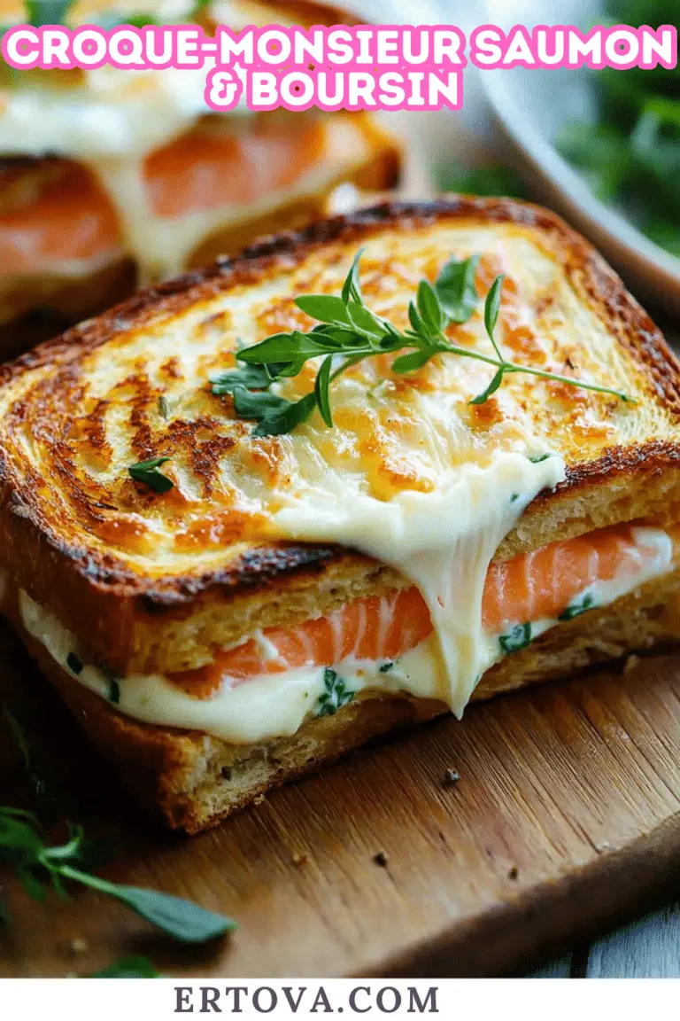 Croque-Monsieur Saumon & Boursin : Le Croquant-Fondant qui Fait Craquer, Prêt en 15 Minutes !
