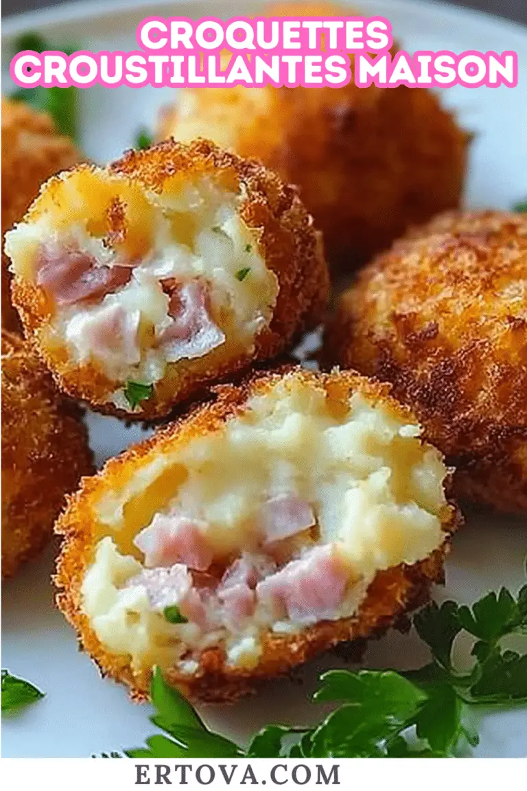Croquettes Croustillantes Maison : Un Classique Simple et Savoureux