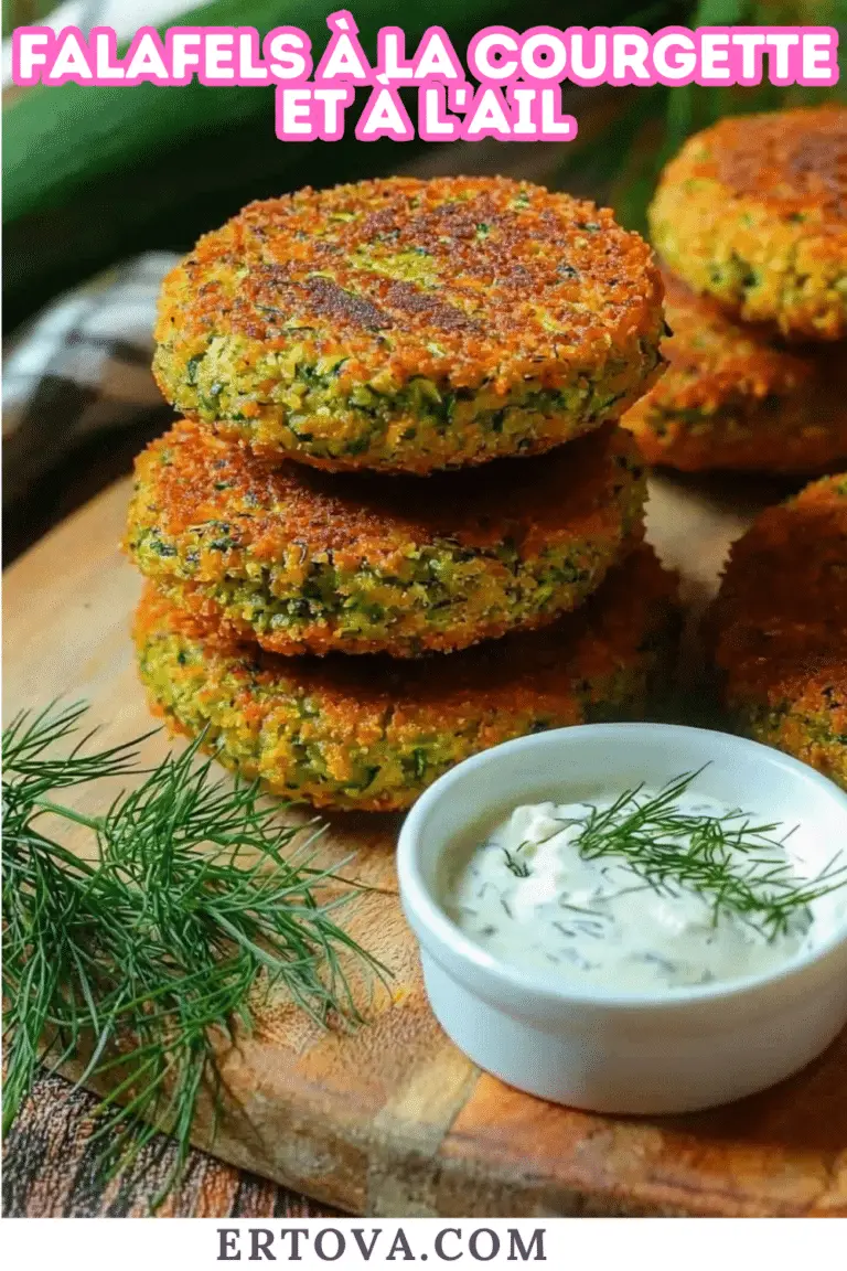Falafels à la Courgette et à l’Ail : Une Version Originale et Savoureuse