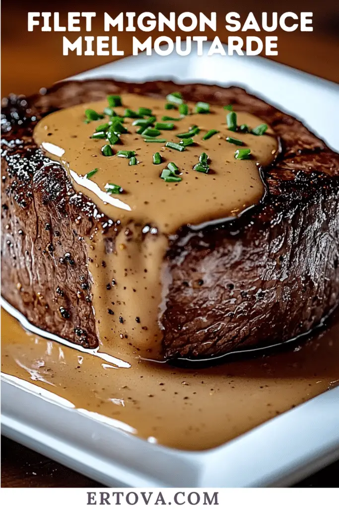 Filet Mignon Sauce Miel Moutarde : Un Classique Intemporel