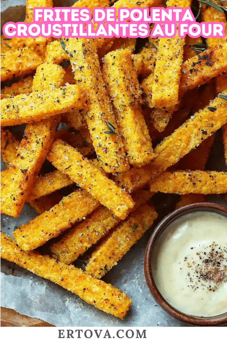 Frites de Polenta Croustillantes au Four : L’Alternative Saine et Gourmande