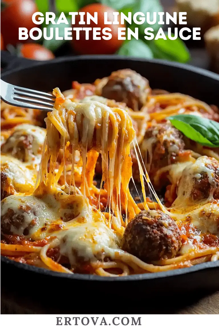Gratin de Linguine aux Boulettes en Sauce : Un Voyage en Italie !