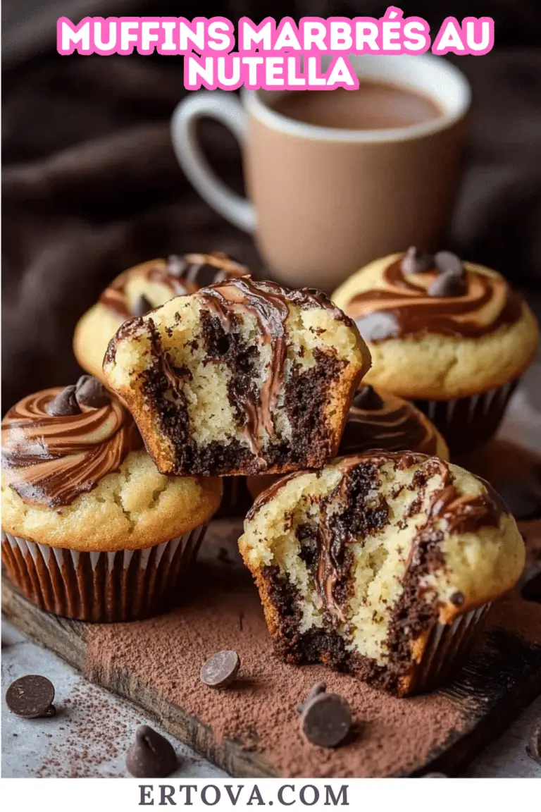 Muffins Marbrés au Nutella : Un Classique Gourmand et Ludivine