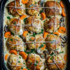 Paupiettes Sauce Blanquette : Un Classique Français Revisité-image