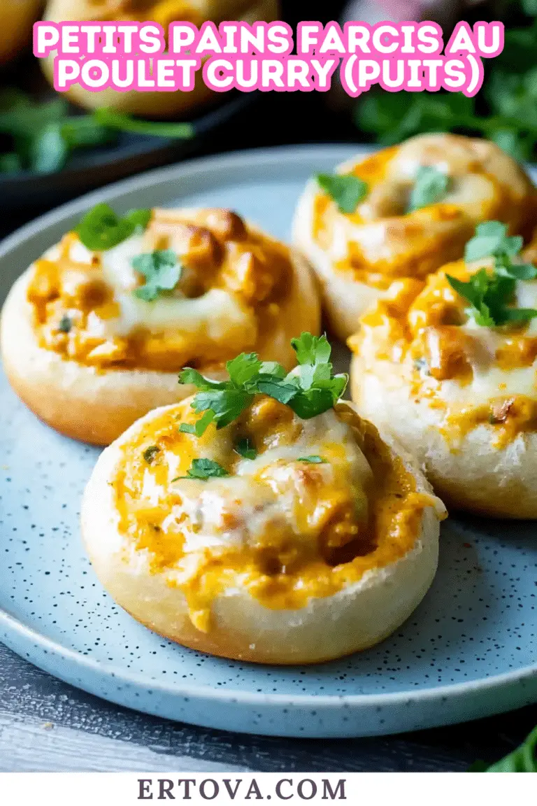 Petits Pains Farcis au Poulet Curry (Puits) : Un Régal Savoureux et Original