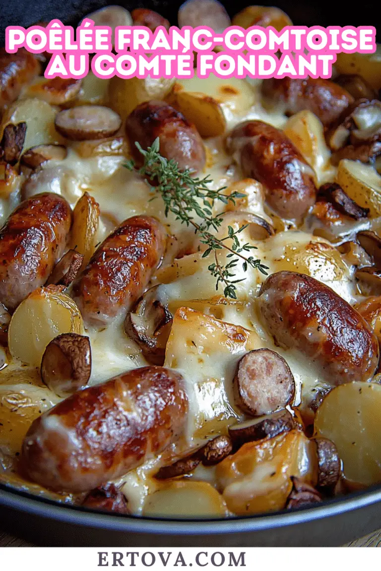 Poêlée Franc-Comtoise au Comté Fondant : Un Voyage Gourmand en Franche-Comté