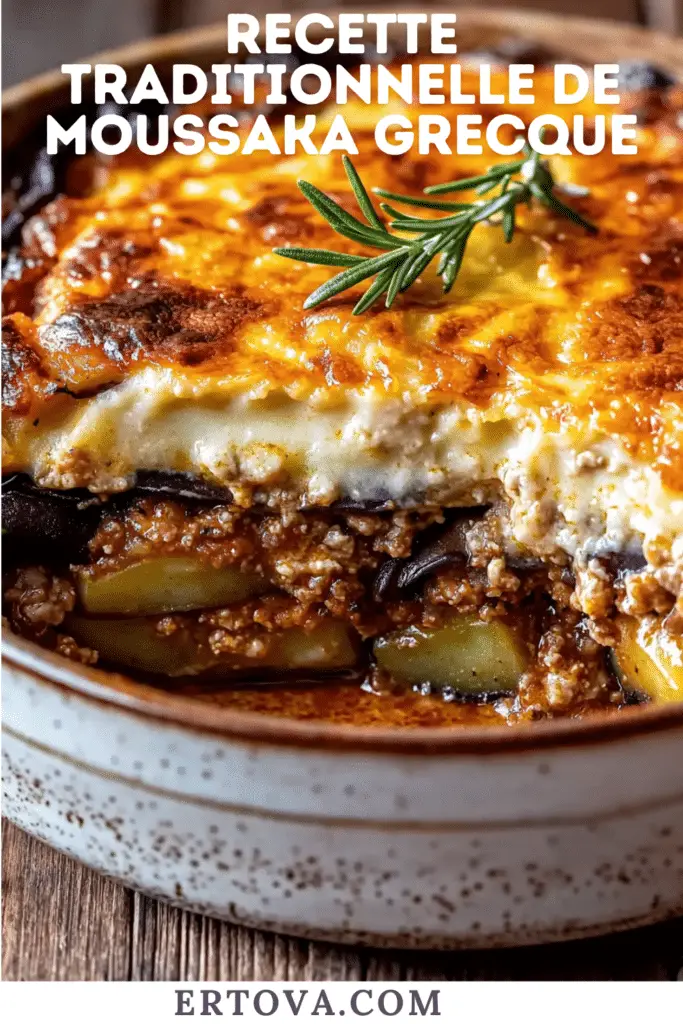 Moussaka Grecque Traditionnelle : Un Voyage Culinaire en Méditerranée
