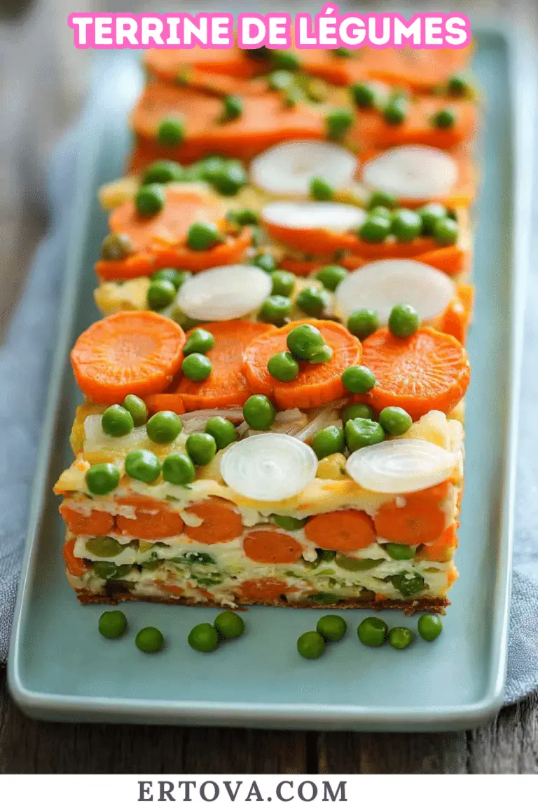 TERRINE DE LÉGUMES : UNE ENTRÉE FRAÎCHE ET COLORÉE
